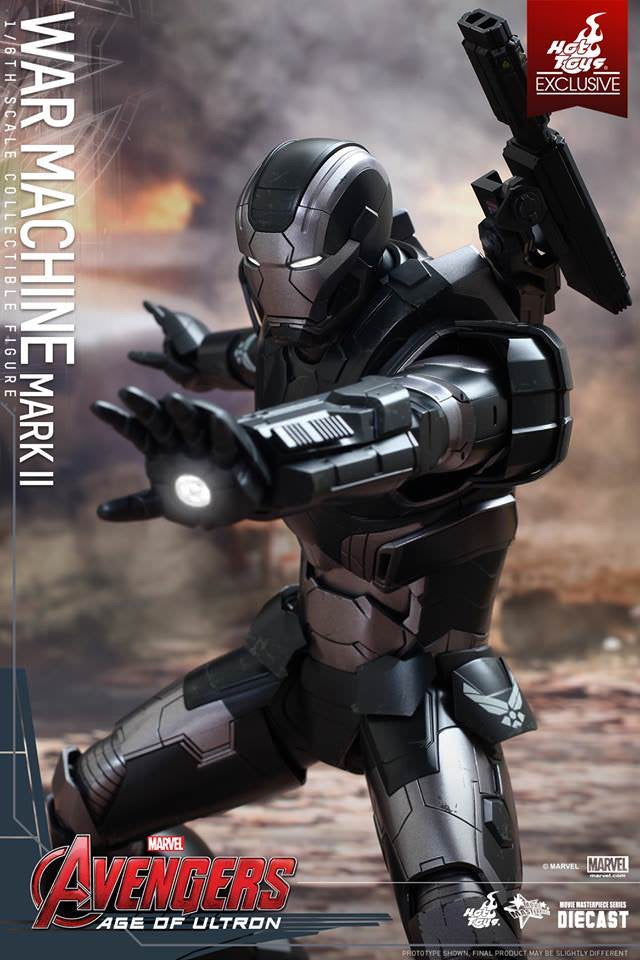 Hot Toys Avengers: Age of Ultron : War Machine Mark II MMS290D10