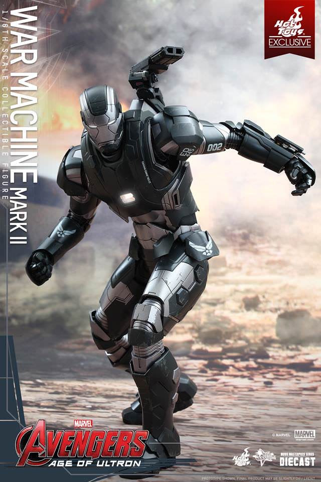 Hot Toys Avengers: Age of Ultron : War Machine Mark II MMS290D10