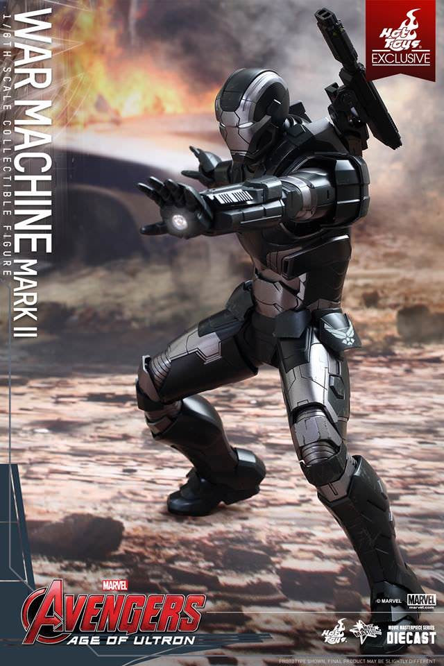 Hot Toys Avengers: Age of Ultron : War Machine Mark II MMS290D10