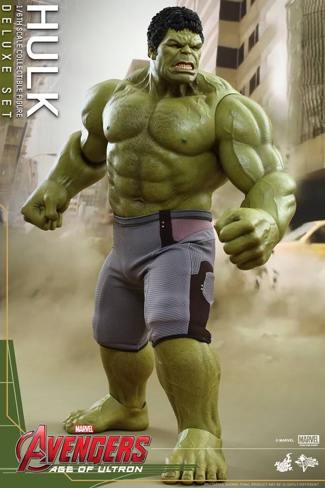 Hot Toys Avengers: Age Of Ultron Hulk Deluxe Collectible Set MMS287