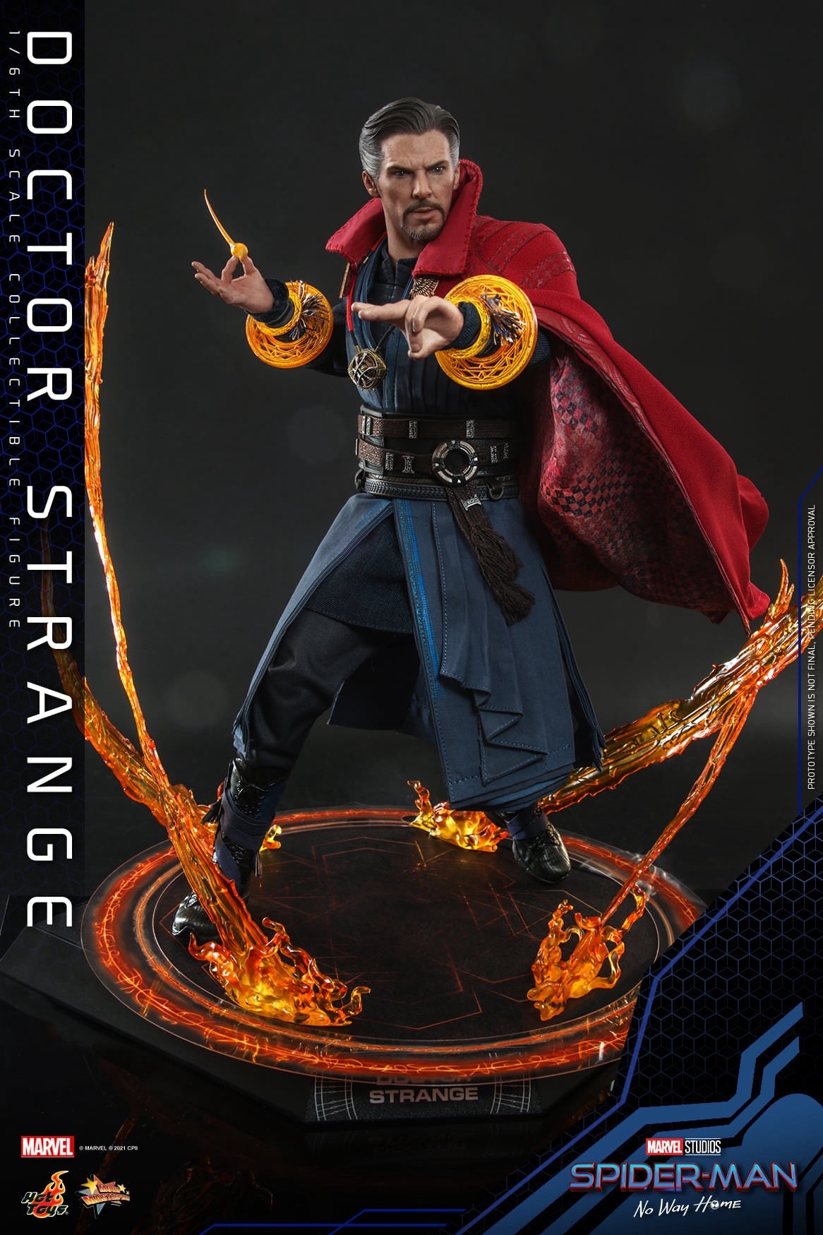 Hot Toys 1:6 Scale Spider-Man : No Way Home - Doctor Strange Collectible Figure MMS629