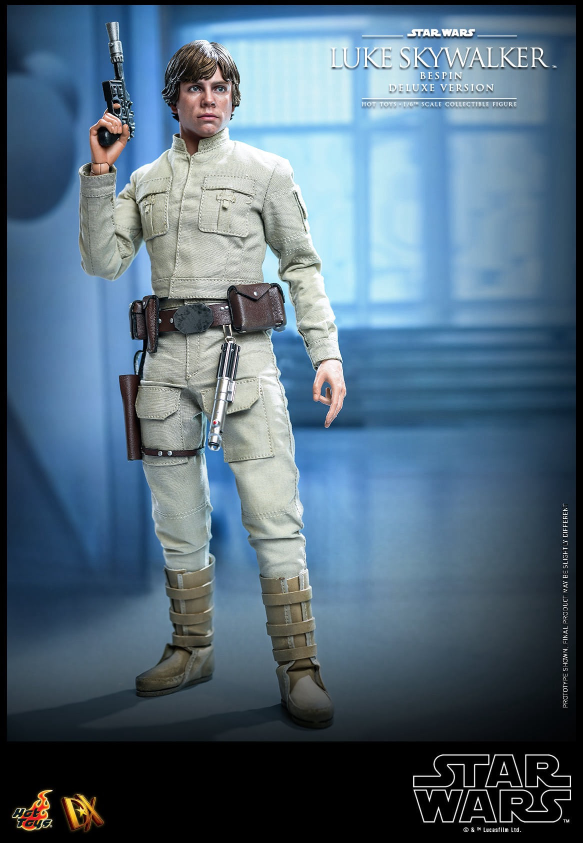 Hot Toys 1:6 Scale Star Wars : The Empire Strikes Back - Luke Skywalker ( Bespin ) Collectible Figure ( Deluxe Version ) DX25