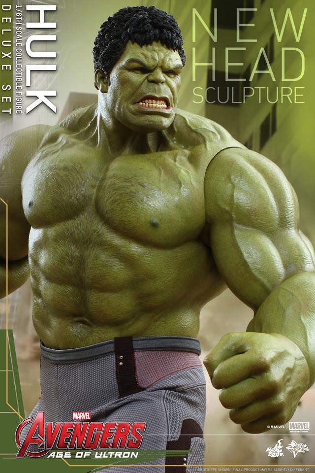 Hot Toys Avengers: Age Of Ultron Hulk Deluxe Collectible Set MMS287