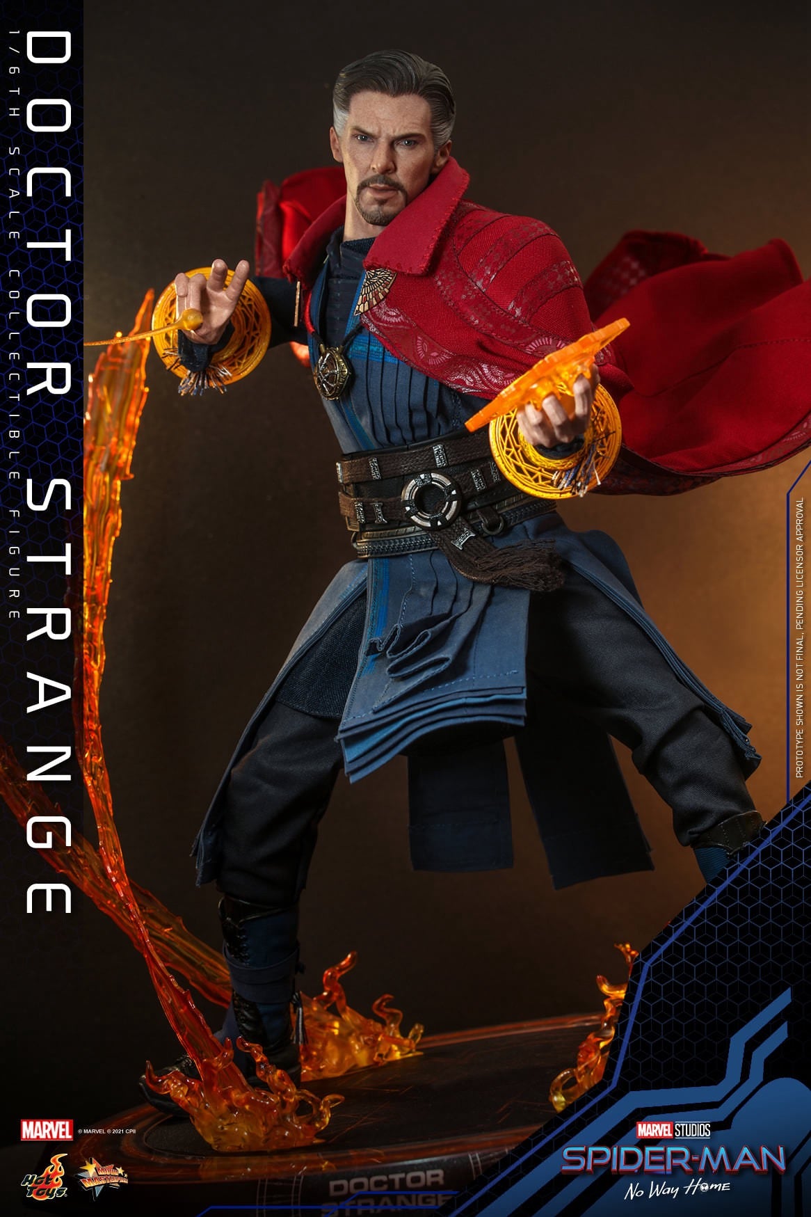 Hot Toys 1:6 Scale Spider-Man : No Way Home - Doctor Strange Collectible Figure MMS629