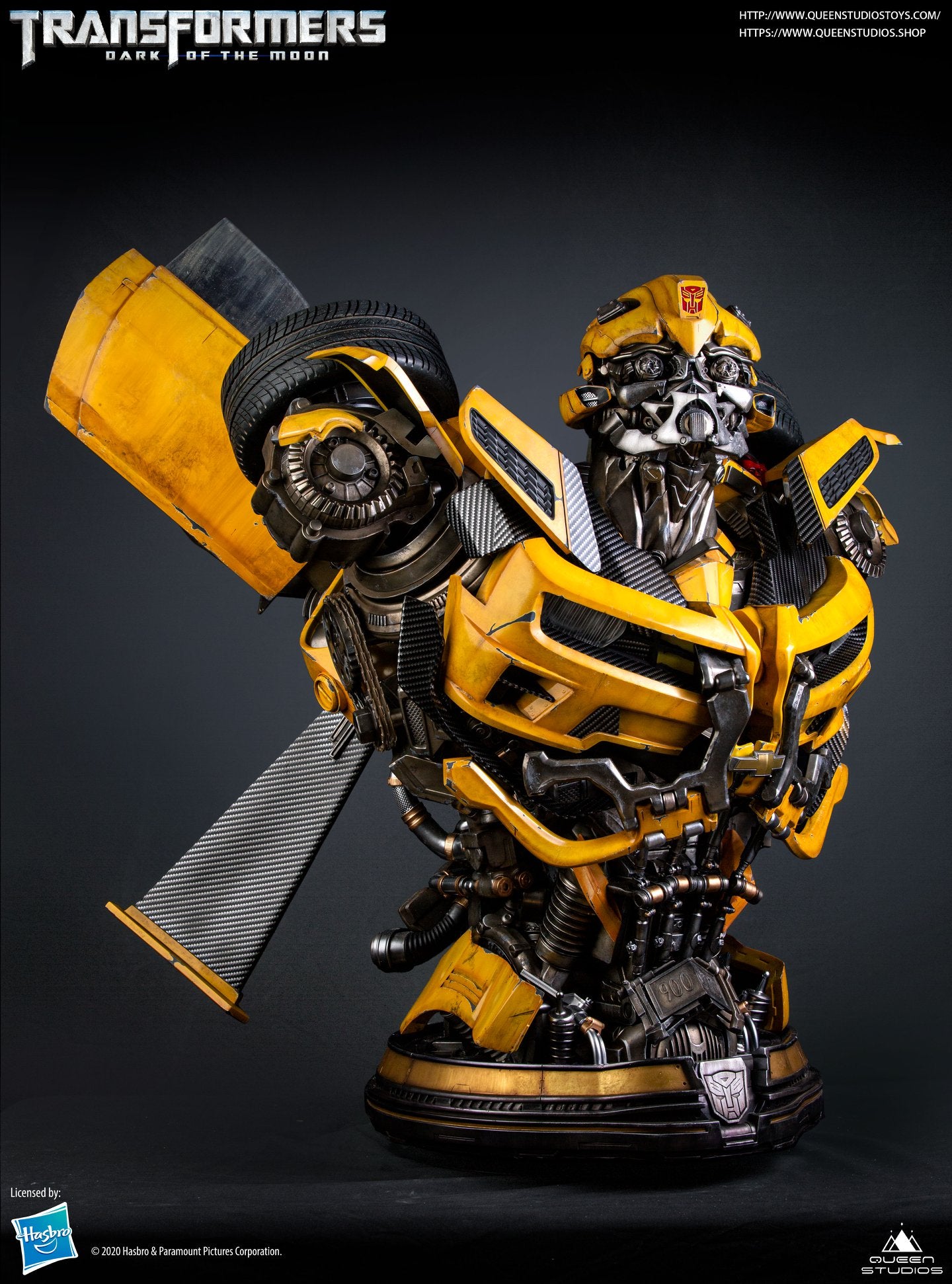 Queen Studios Ultimate Scale Bumblebee Bust (Exclusive Version)