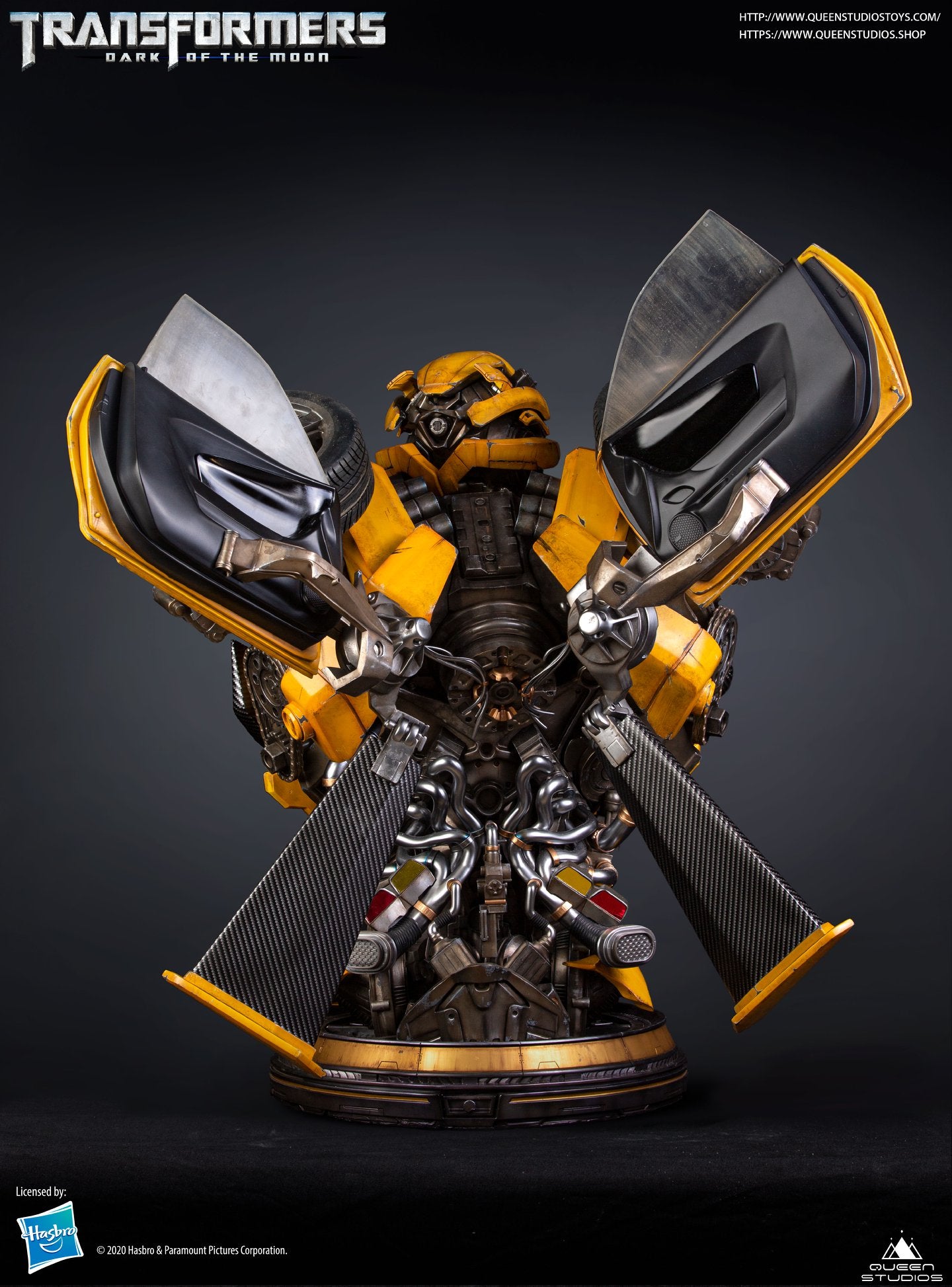 Queen Studios Ultimate Scale Bumblebee Bust (Exclusive Version)