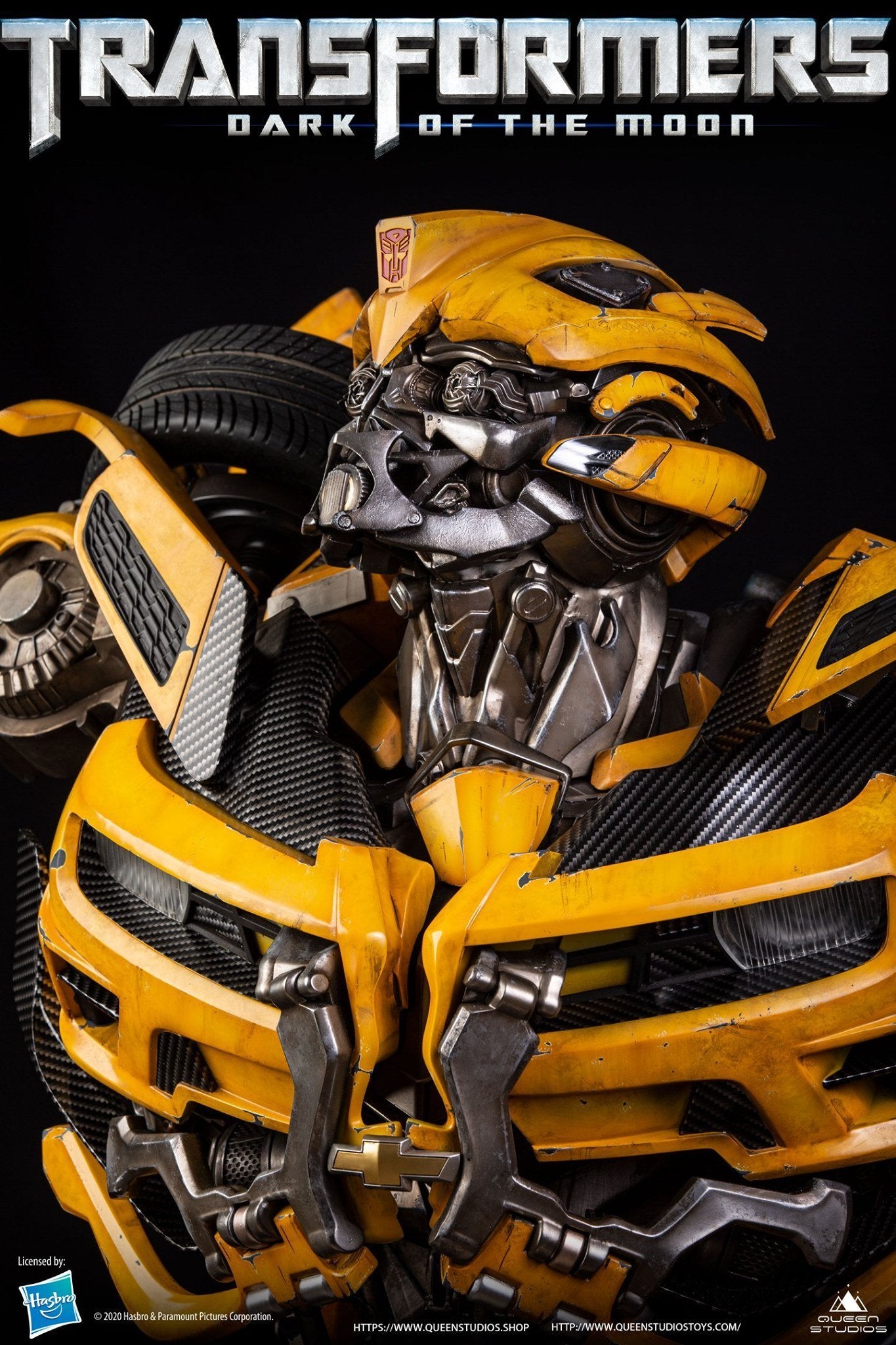 Queen Studios Ultimate Scale Bumblebee Bust (Exclusive Version)