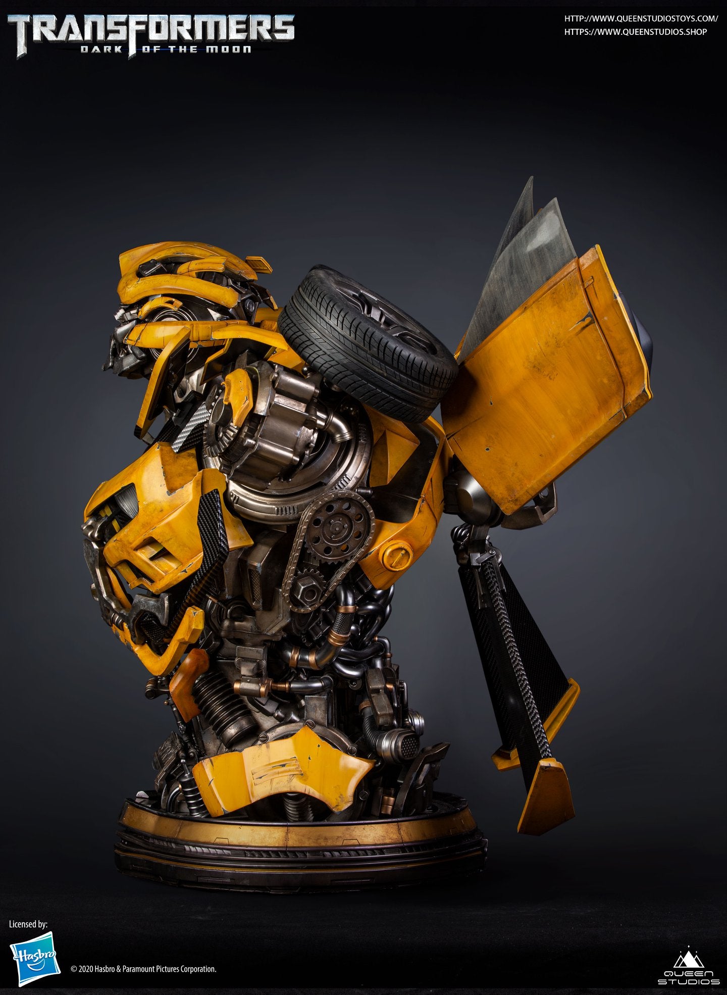 Queen Studios Ultimate Scale Bumblebee Bust (Exclusive Version)