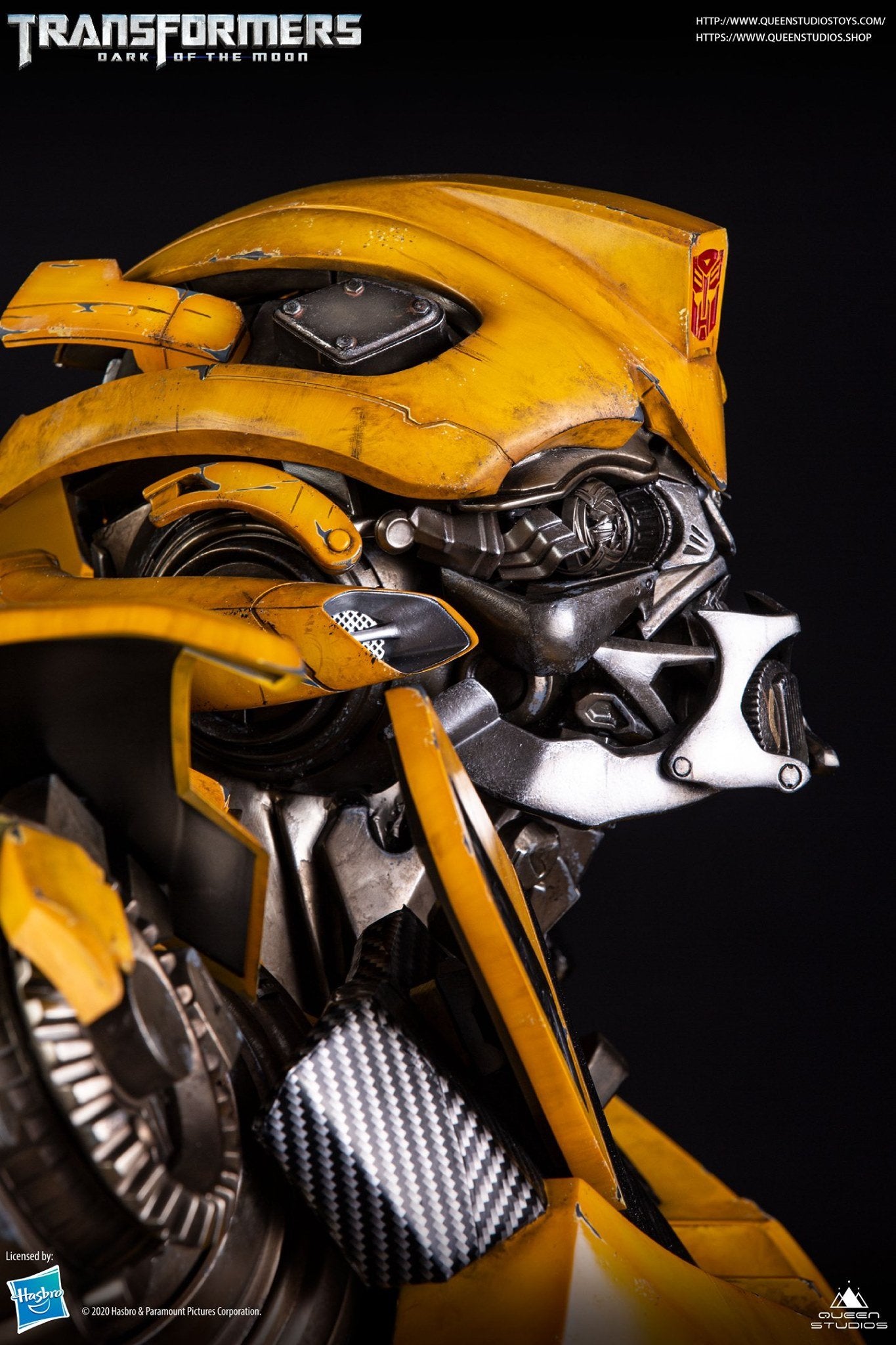 Queen Studios Ultimate Scale Bumblebee Bust (Exclusive Version)