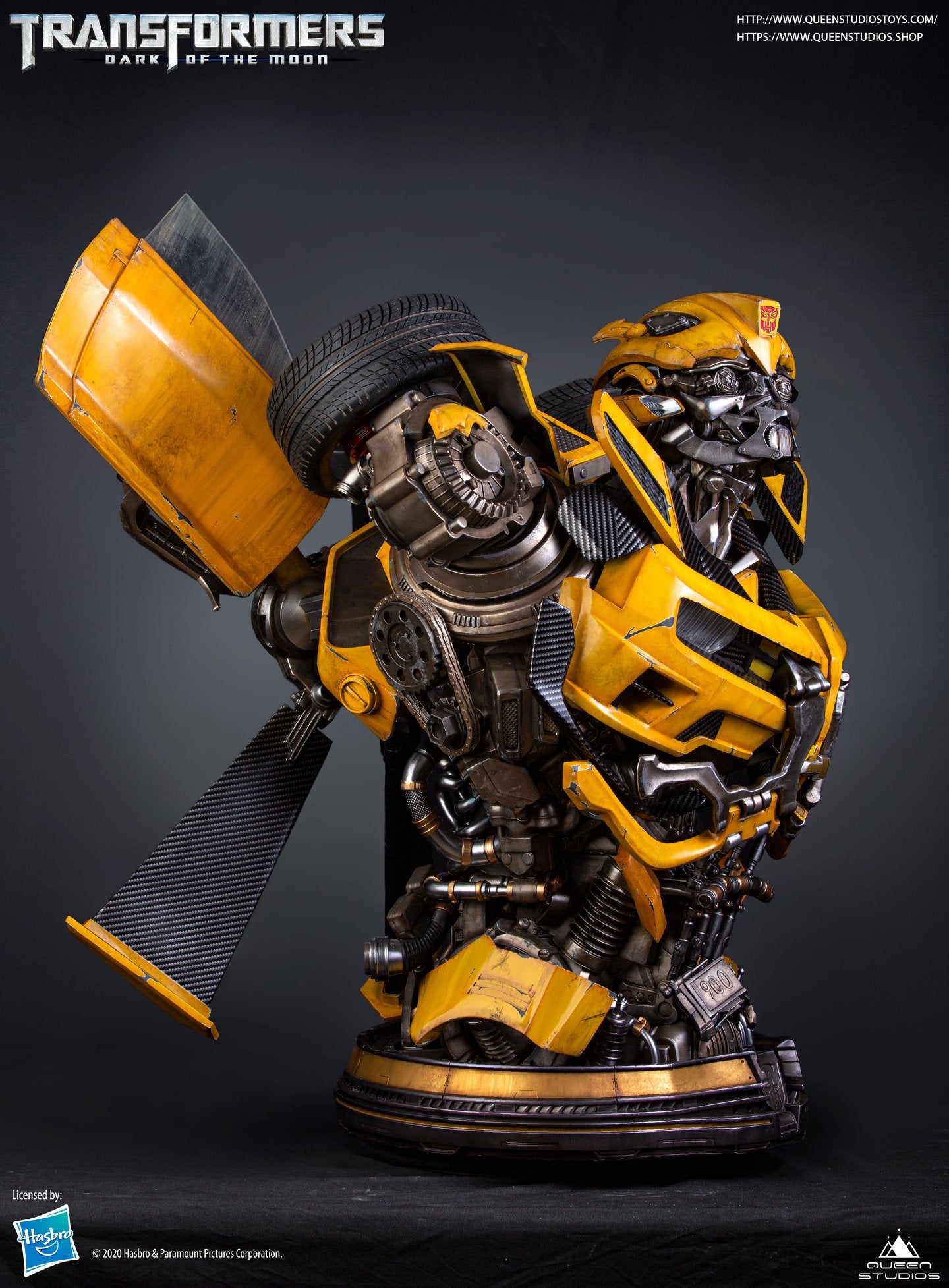 Queen Studios Ultimate Scale Bumblebee Bust (Exclusive Version)