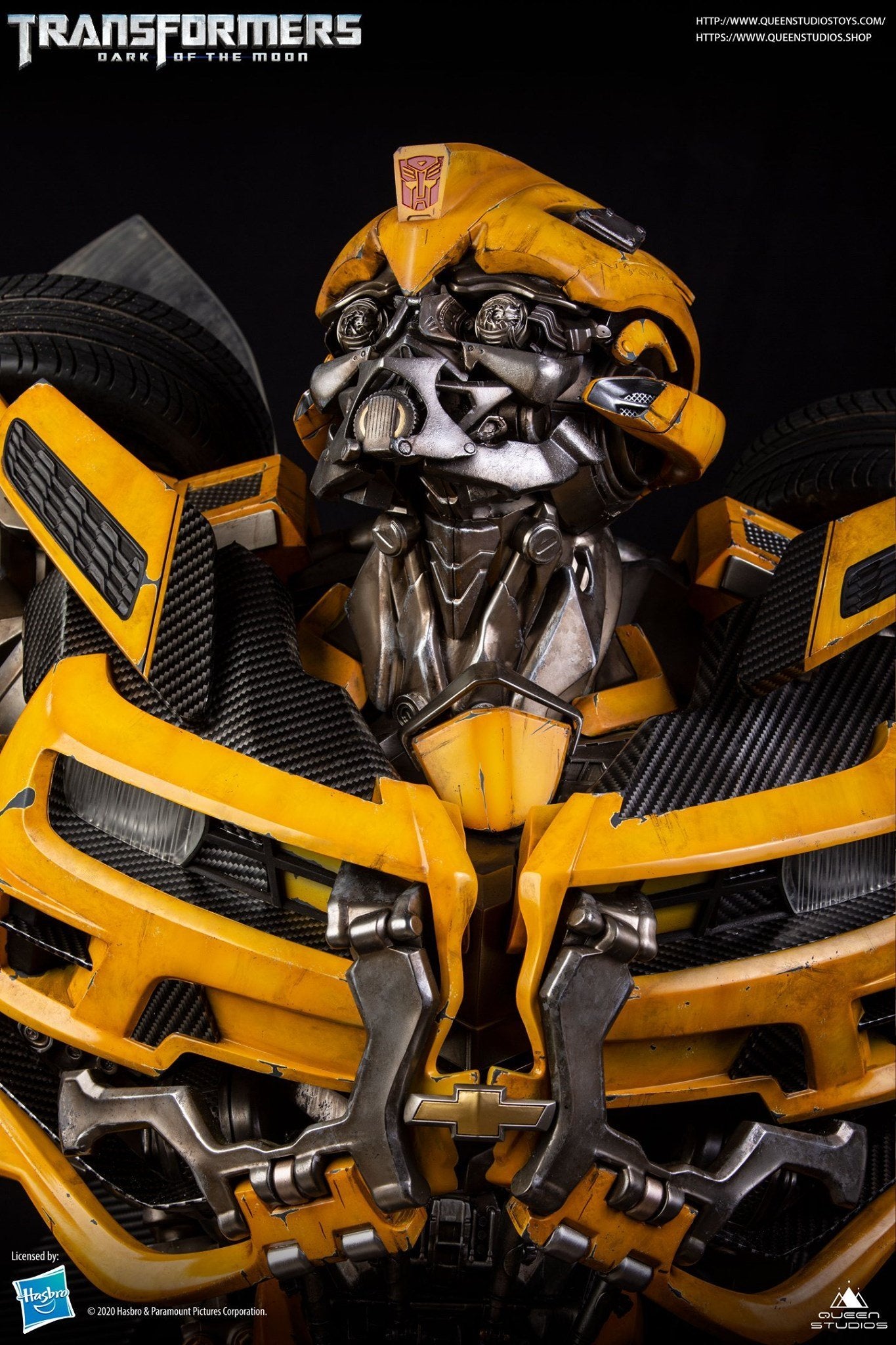 Queen Studios Ultimate Scale Bumblebee Bust (Exclusive Version)