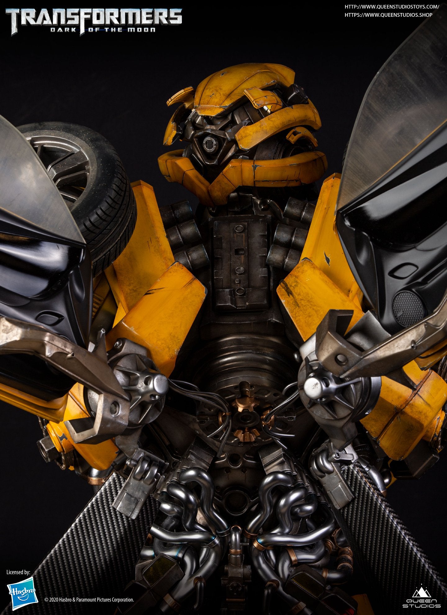 Queen Studios Ultimate Scale Bumblebee Bust (Exclusive Version)