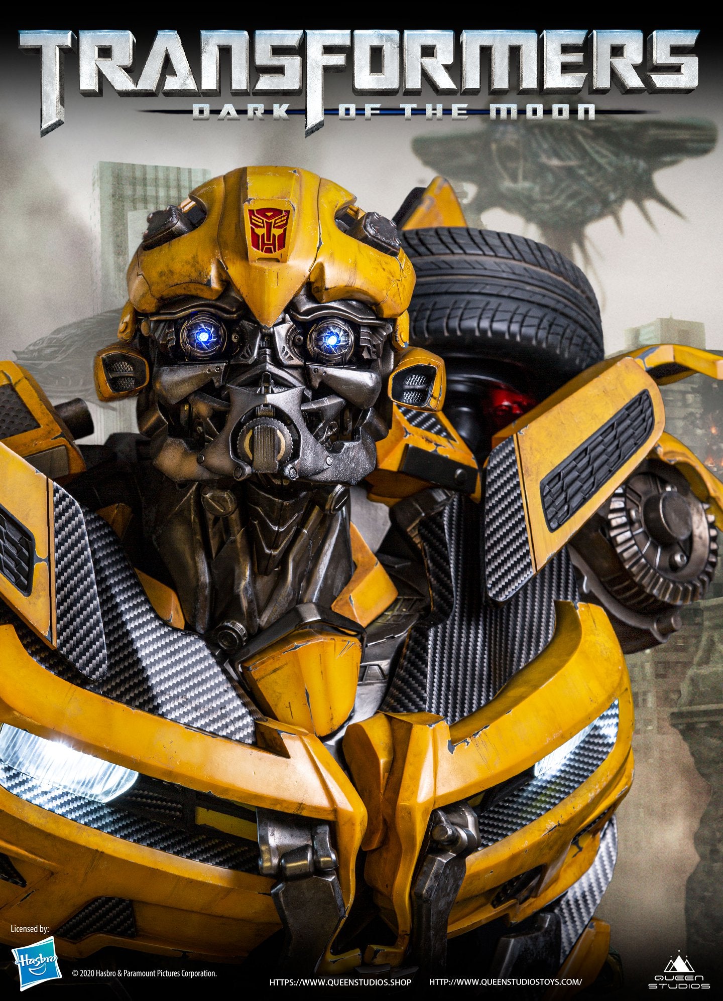 Queen Studios Ultimate Scale Bumblebee Bust (Exclusive Version)