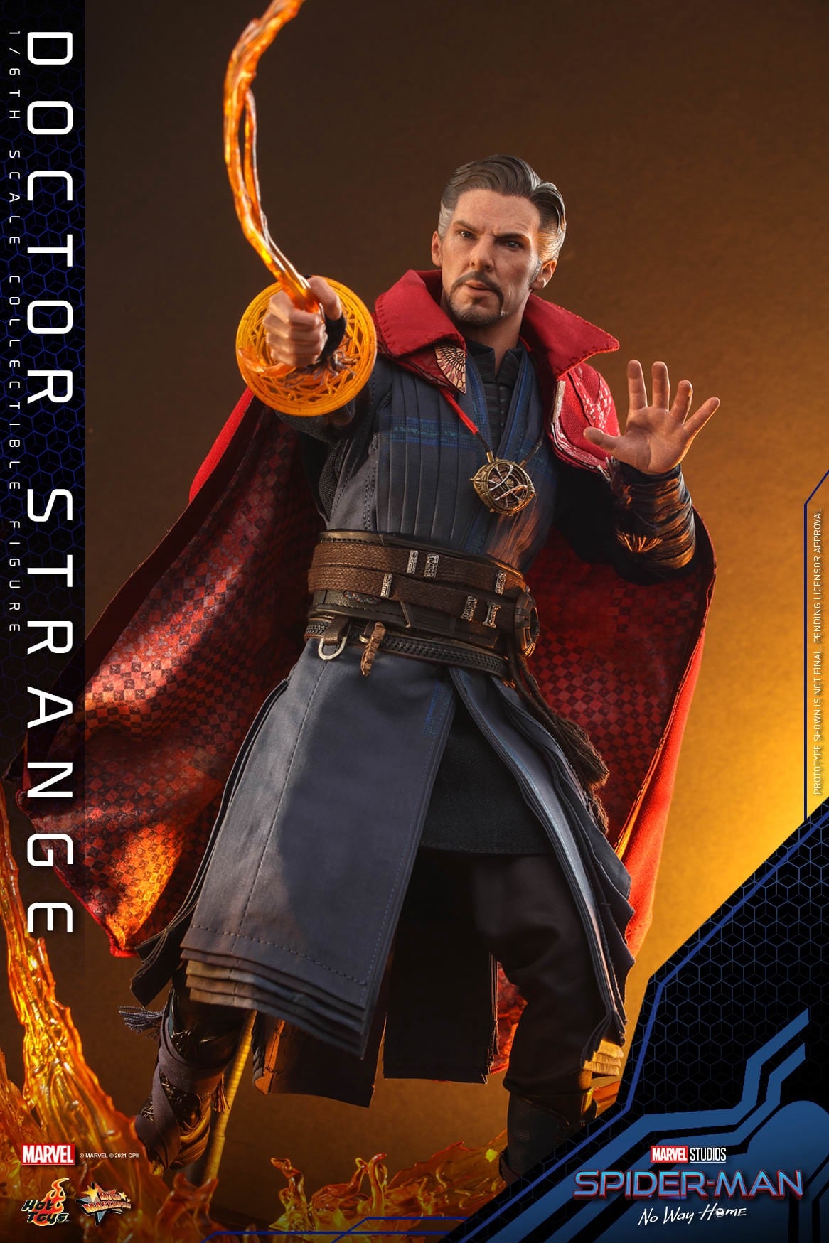 Hot Toys 1:6 Scale Spider-Man : No Way Home - Doctor Strange Collectible Figure MMS629