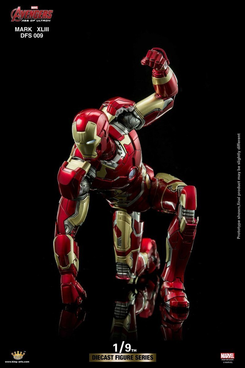 King Arts 1:9 Scale Iron Man Mark XLIII Collectible Figure