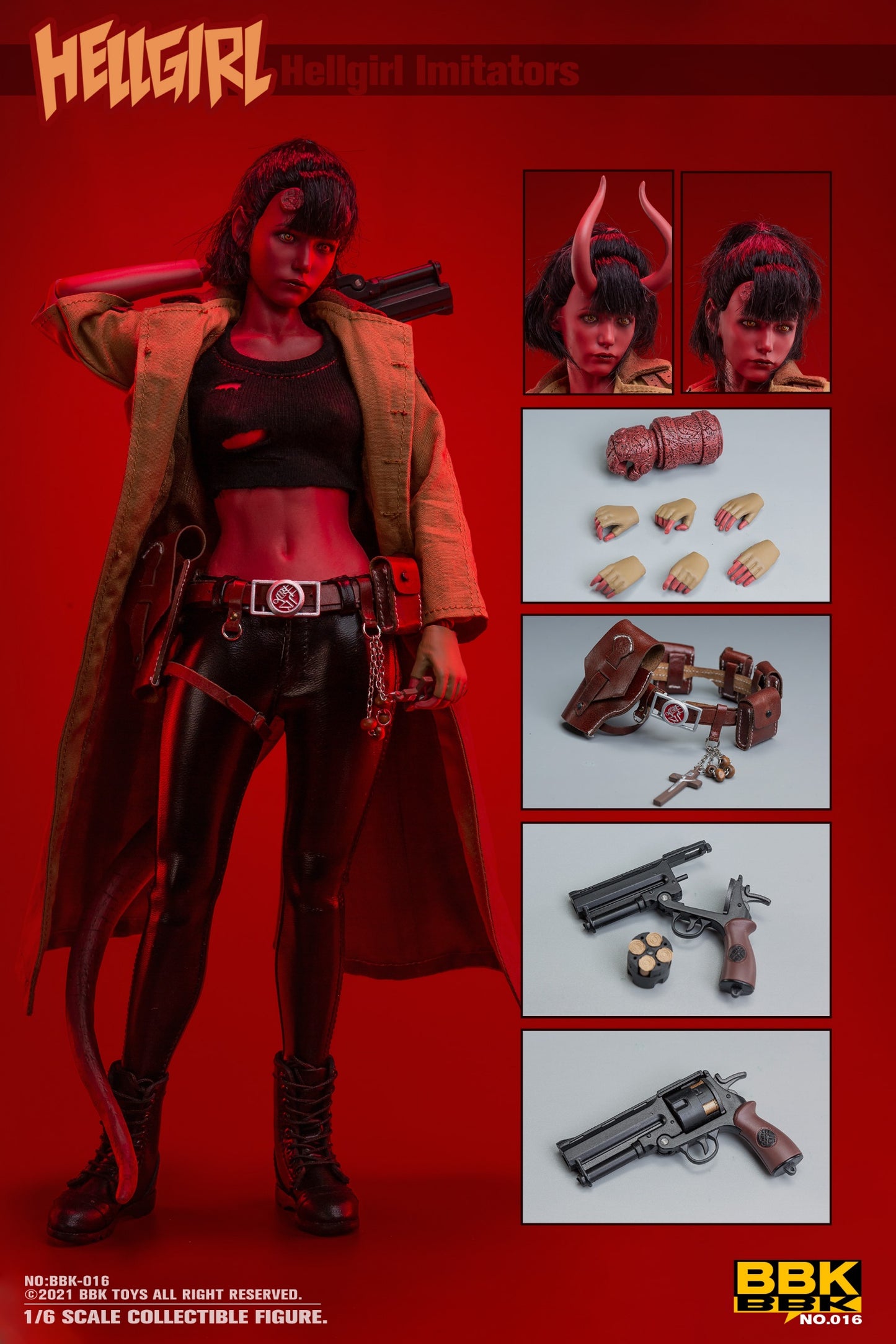 BBK 1:6 Scale Hellgirl Imitators