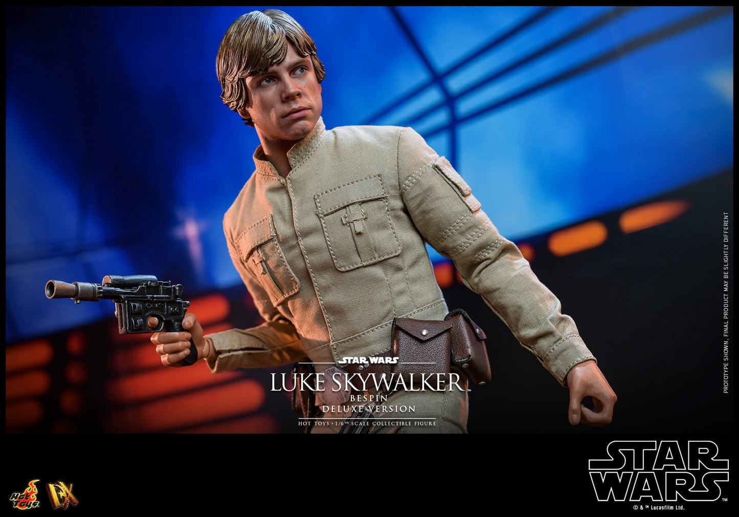 Hot Toys 1:6 Scale Star Wars : The Empire Strikes Back - Luke Skywalker ( Bespin ) Collectible Figure ( Deluxe Version ) DX25