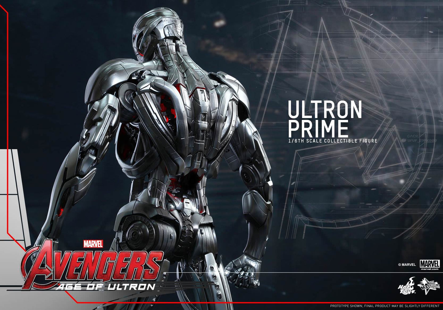 Hot Toys Avengers: Age of Ultron Ultron Prime MMS284