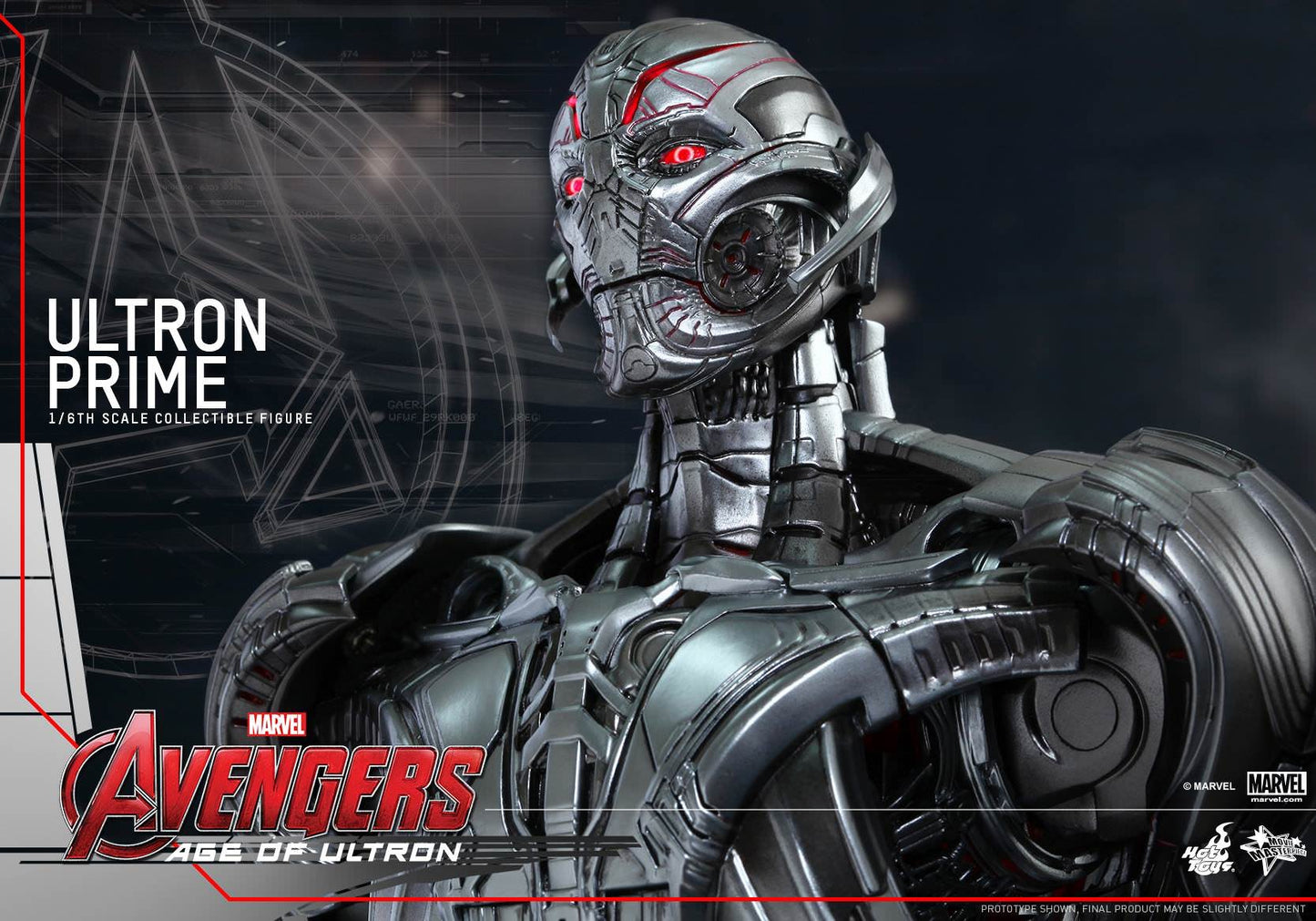 Hot Toys Avengers: Age of Ultron Ultron Prime MMS284