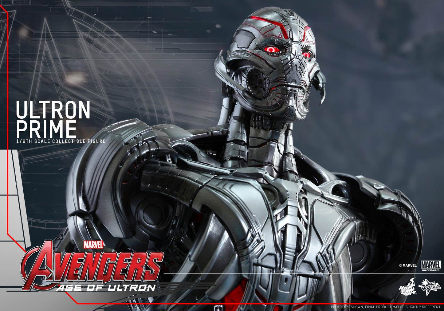 Hot Toys Avengers: Age of Ultron Ultron Prime MMS284