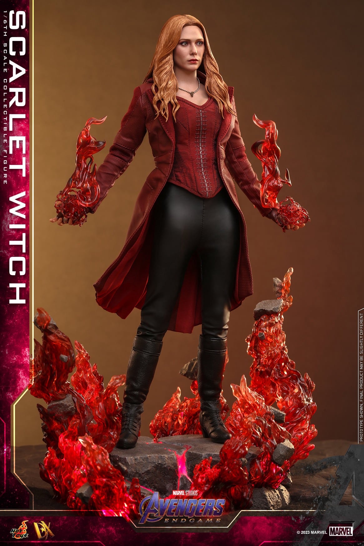 Hot Toys Avengers: Endgame - 1/6th Scale Scarlet Witch Collectible Figure (Artisan Edition / Rooted Hair) Dx35ae ( Limited 500pcs In Selected Region)