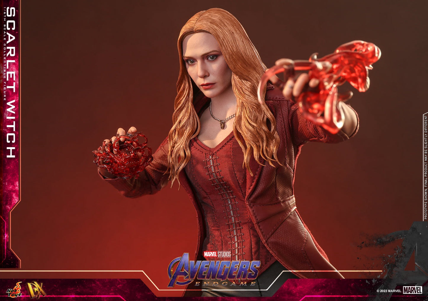 Hot Toys Avengers: Endgame - 1/6th Scale Scarlet Witch Collectible Figure (Artisan Edition / Rooted Hair) Dx35ae ( Limited 500pcs In Selected Region)