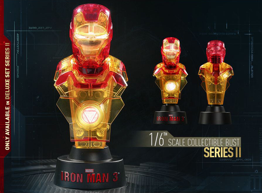 Hot Toys Iron Man 3 Collectible Bust Series II 1/6th Scale Collectible Bust