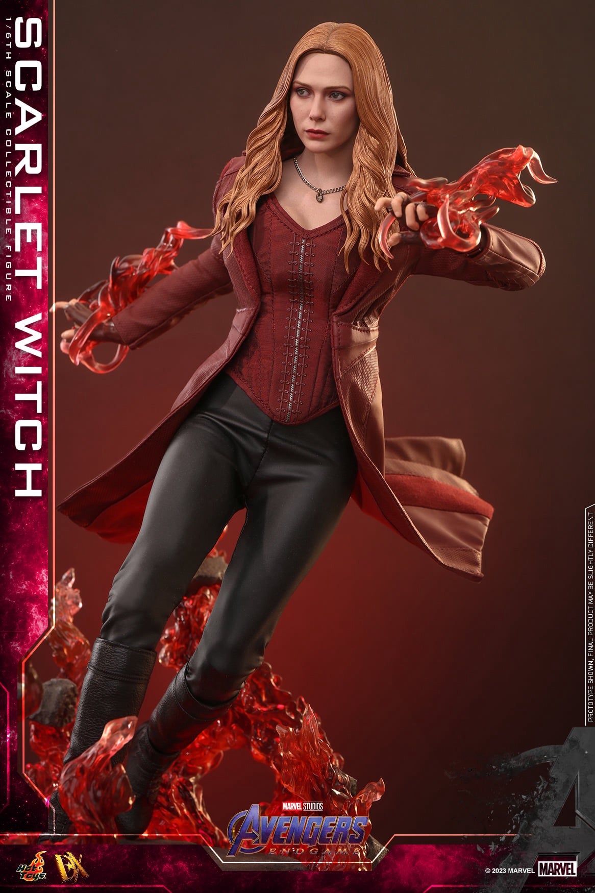 Hot Toys Avengers: Endgame - 1/6th Scale Scarlet Witch Collectible Figure (Artisan Edition / Rooted Hair) Dx35ae ( Limited 500pcs In Selected Region)