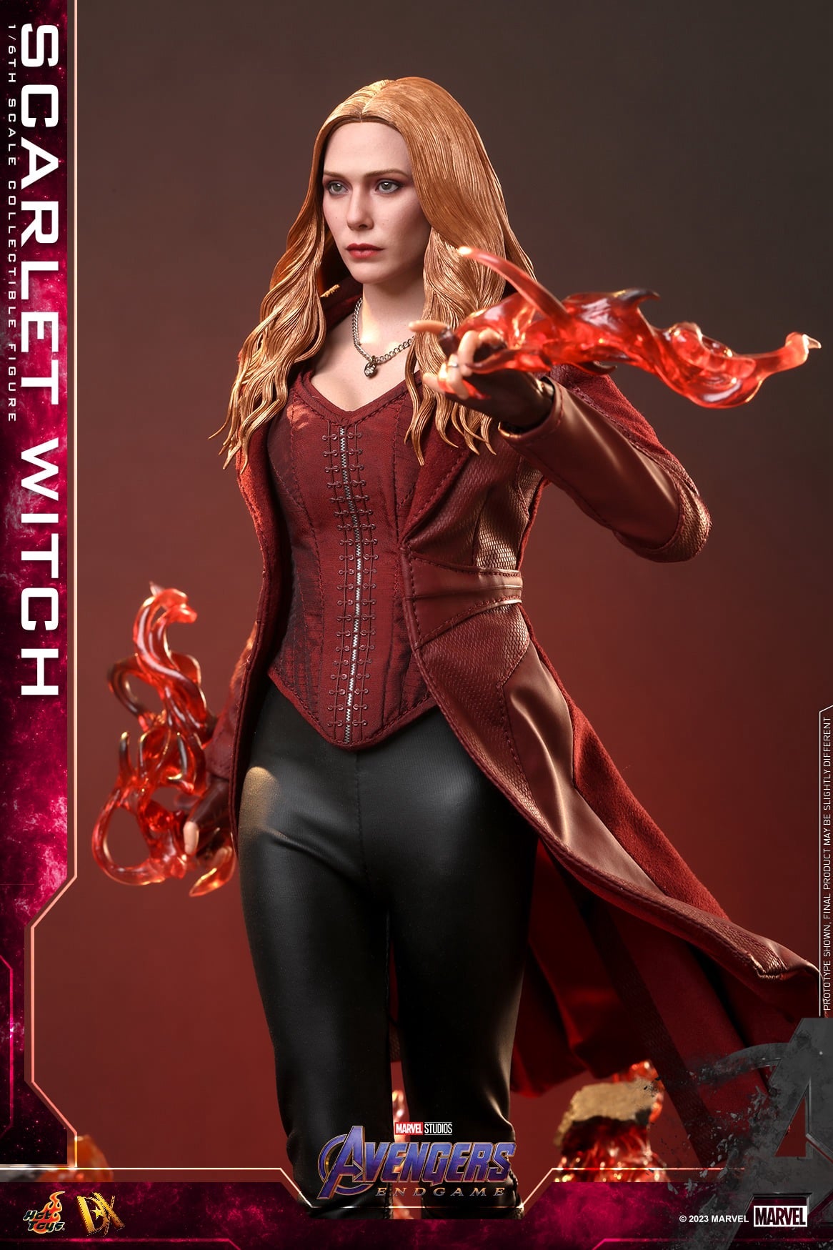 Hot Toys Avengers: Endgame - 1/6th Scale Scarlet Witch Collectible Figure (Artisan Edition / Rooted Hair) Dx35ae ( Limited 500pcs In Selected Region)