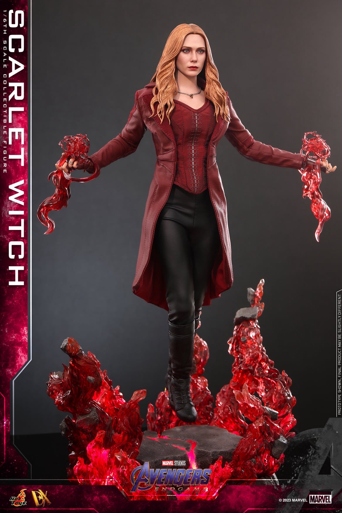 Hot Toys Avengers: Endgame - 1/6th Scale Scarlet Witch Collectible Figure (Artisan Edition / Rooted Hair) Dx35ae ( Limited 500pcs In Selected Region)