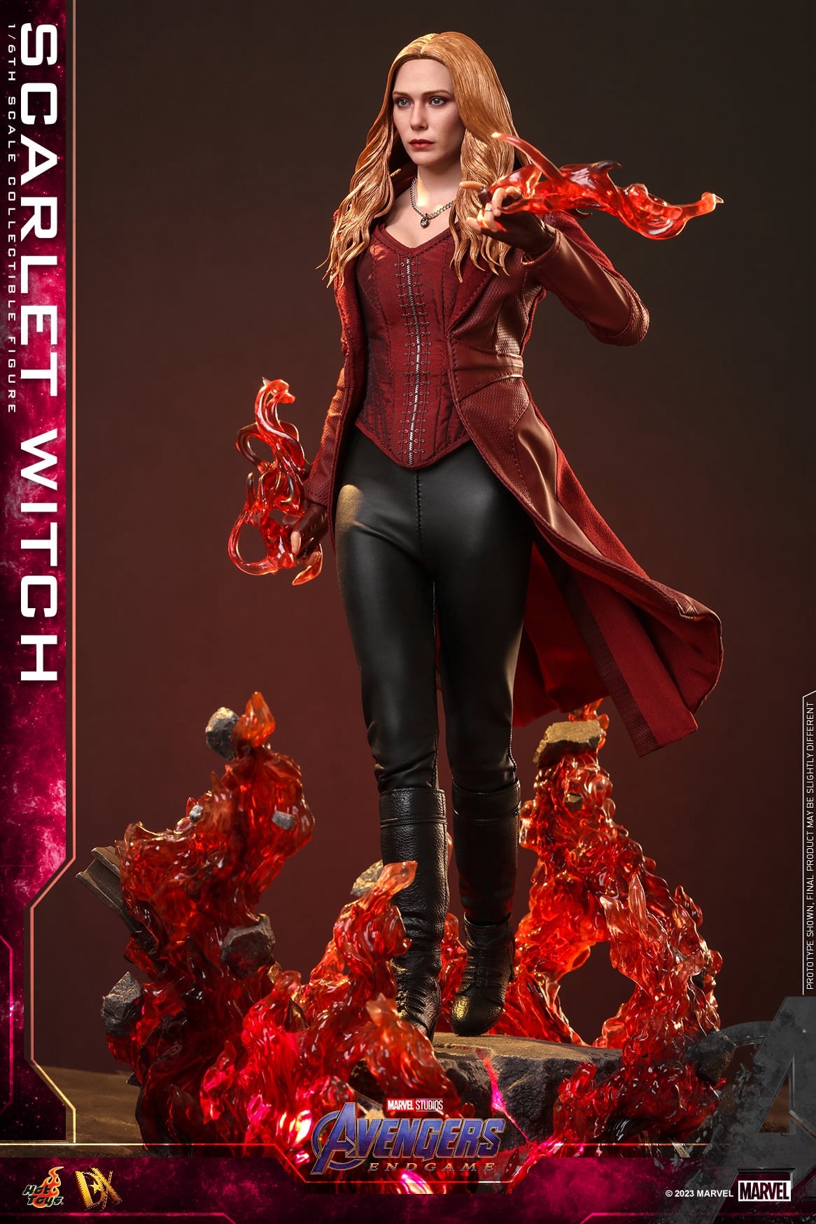 Hot Toys Avengers: Endgame - 1/6th Scale Scarlet Witch Collectible Figure (Artisan Edition / Rooted Hair) Dx35ae ( Limited 500pcs In Selected Region)