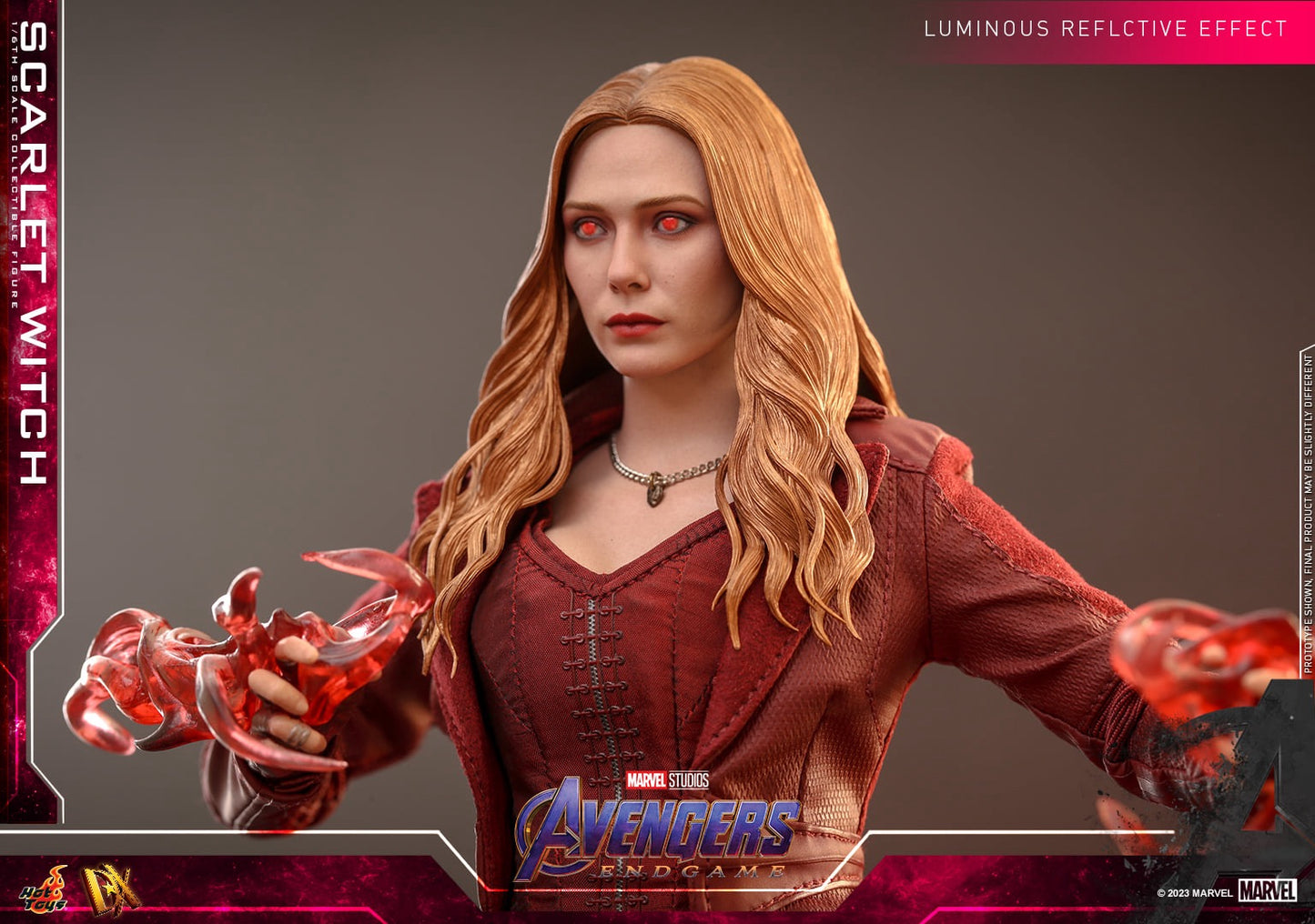 Hot Toys Avengers: Endgame - 1/6th Scale Scarlet Witch Collectible Figure (Artisan Edition / Rooted Hair) Dx35ae ( Limited 500pcs In Selected Region)