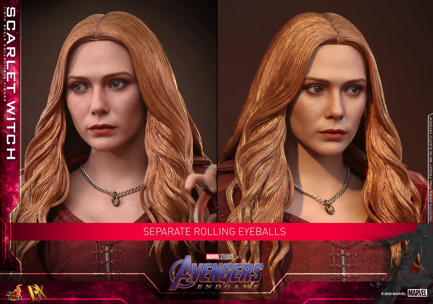 Hot Toys Avengers: Endgame - 1/6th Scale Scarlet Witch Collectible Figure (Artisan Edition / Rooted Hair) Dx35ae ( Limited 500pcs In Selected Region)