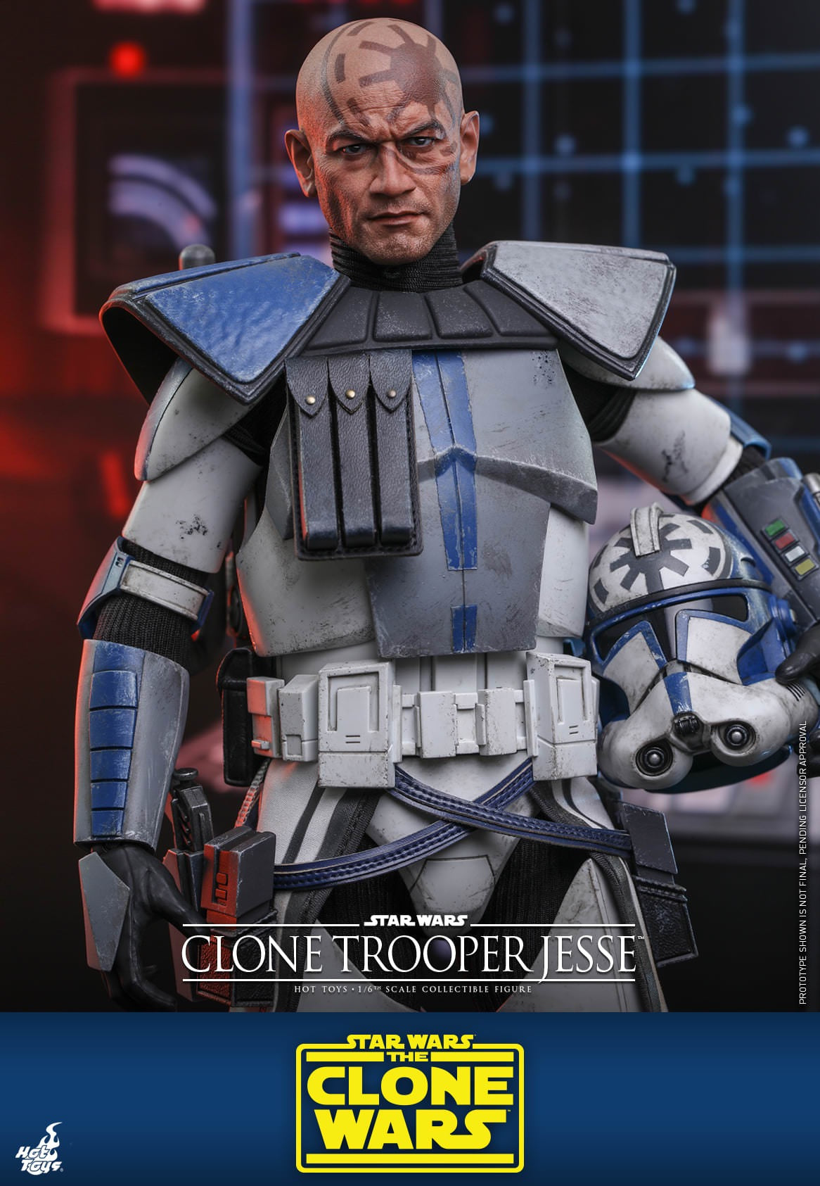 Hot Toys 1:6 Scale Star Wars : The Clone Wars™ - Clone Trooper Jesse™ Collectible Figure TMS064