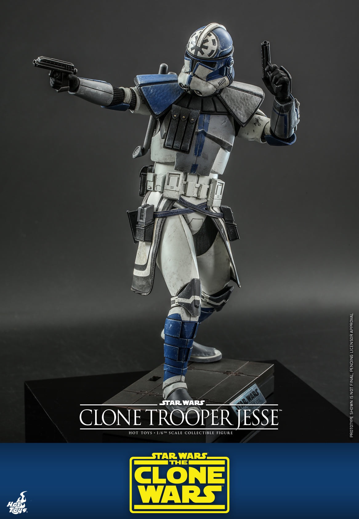 Hot Toys 1:6 Scale Star Wars : The Clone Wars™ - Clone Trooper Jesse™ Collectible Figure TMS064