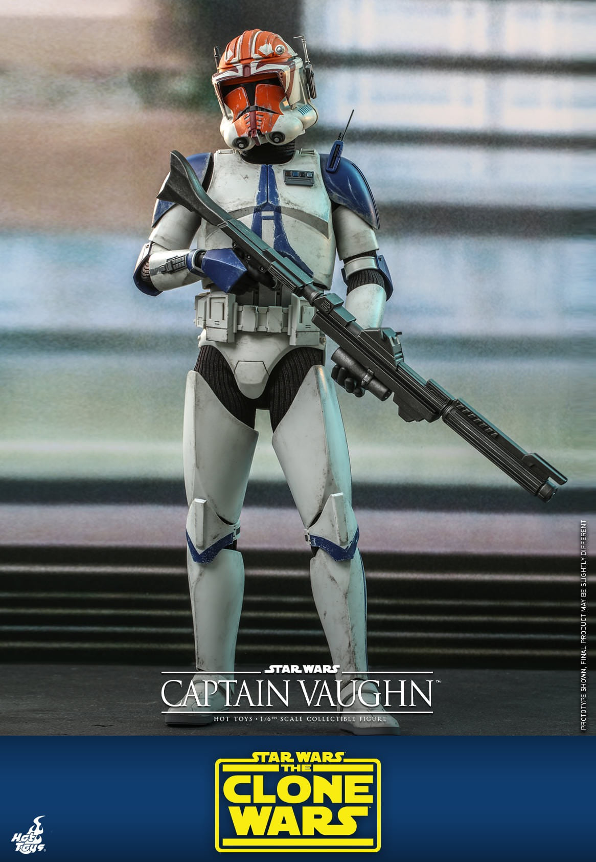 Hot Toys 1:6 Scale Star Wars : The Clone Wars™ - Captain Vaughn™ Collectible Figure TMS065