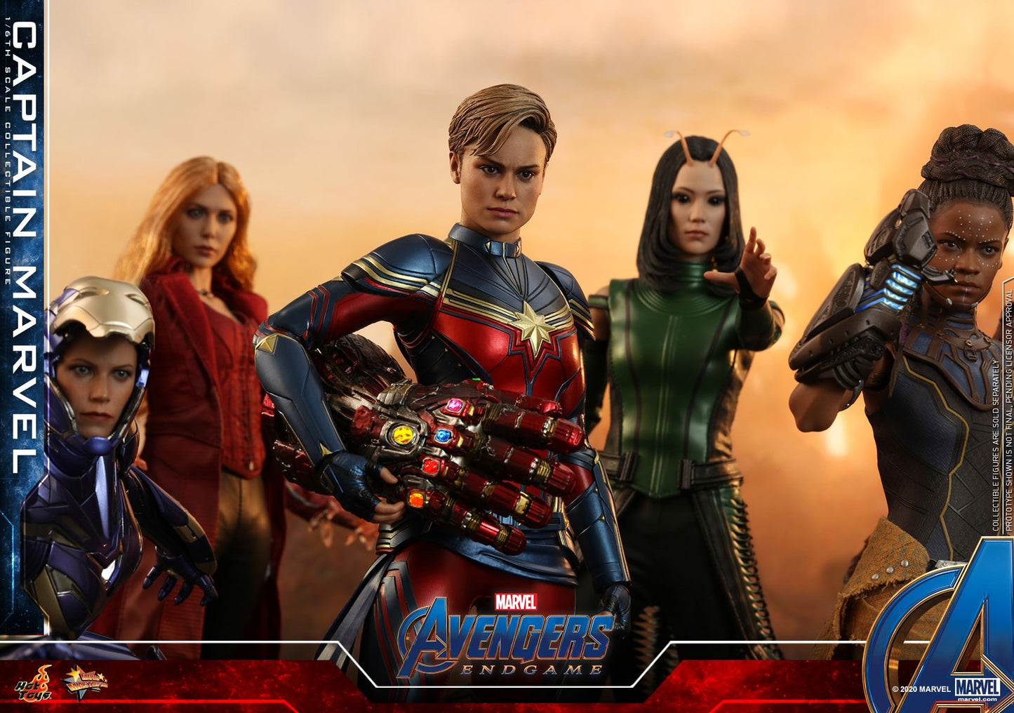 Hot Toys Avengers: Endgame -Captain Marvel MMS575