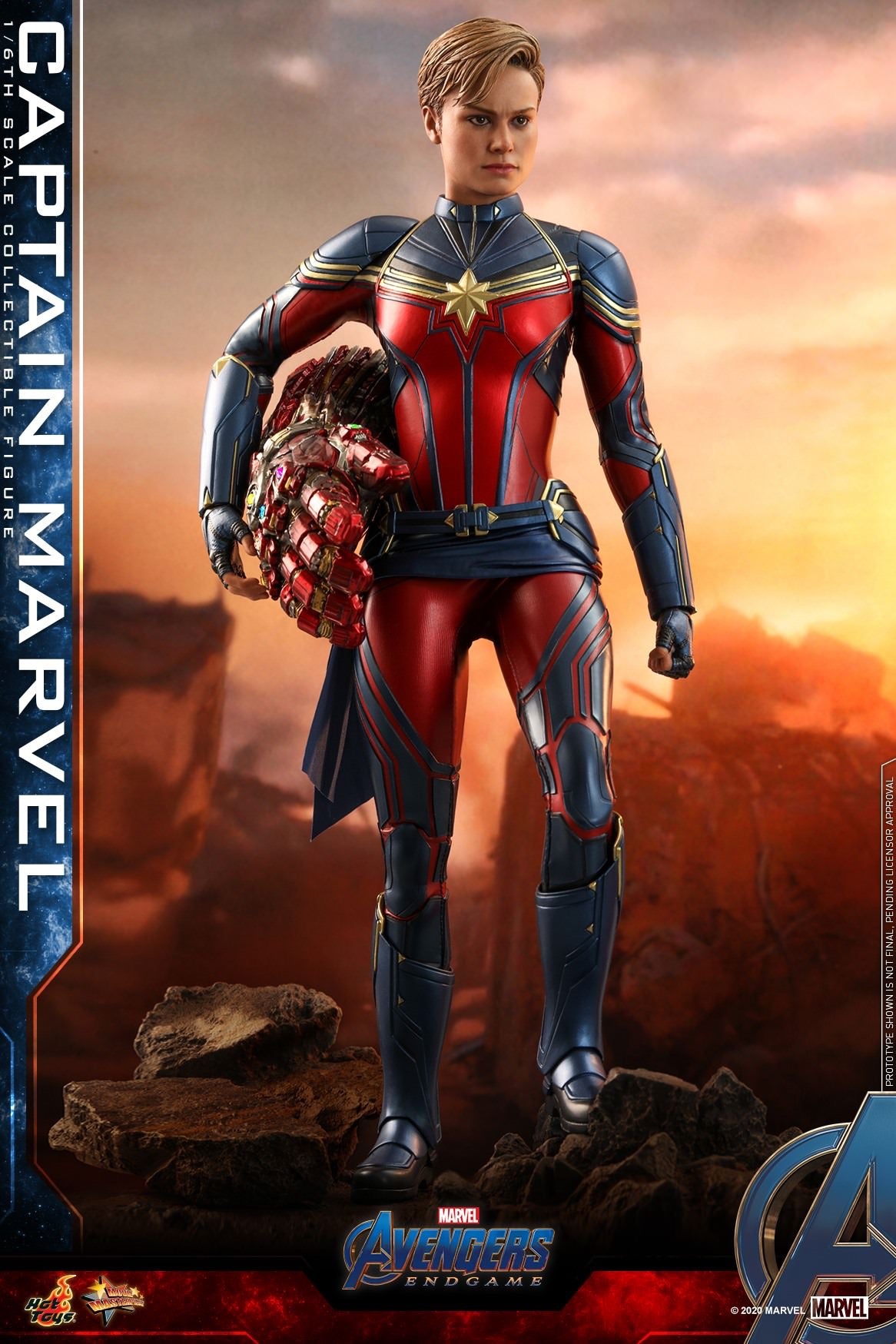 Hot Toys Avengers: Endgame -Captain Marvel MMS575