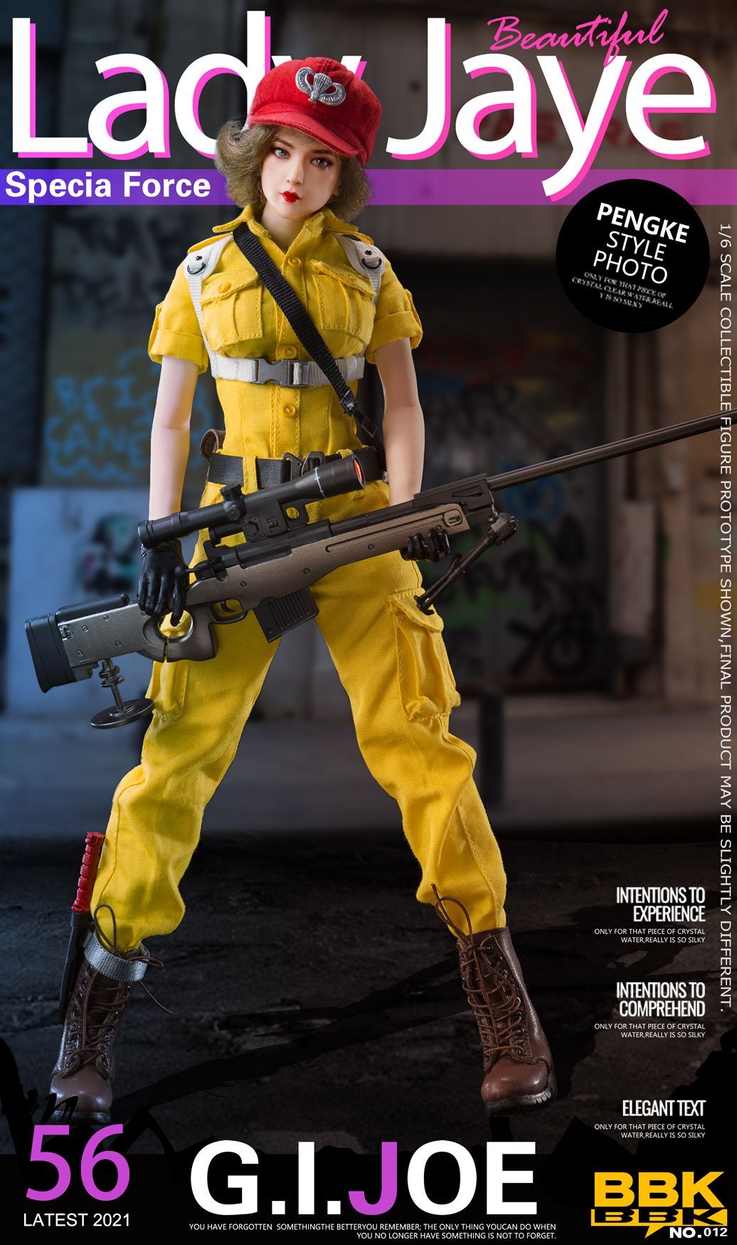 BBK BBK012 1/6 Scale Lady Jaye figure