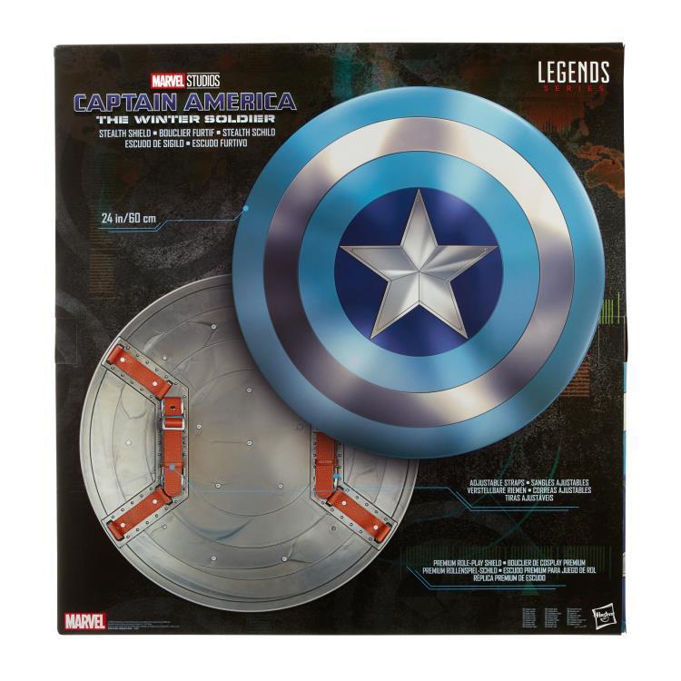 Hasbro Captain America: The Winter Soldier Marvel Legends Series The Infinity Saga Captain America's Shield (Stealth Ver.)