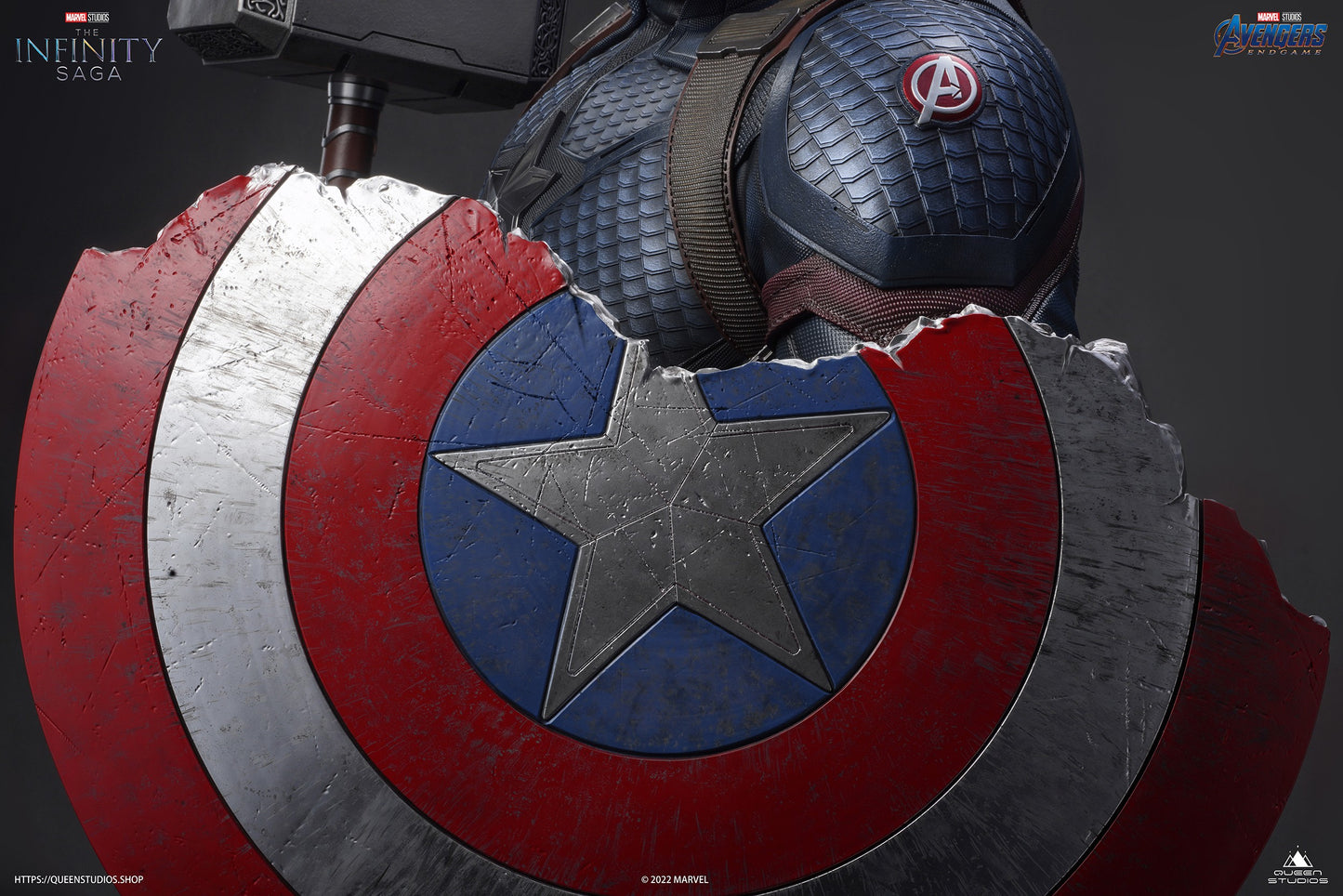 Queen Studio Captain America Life-size Bust