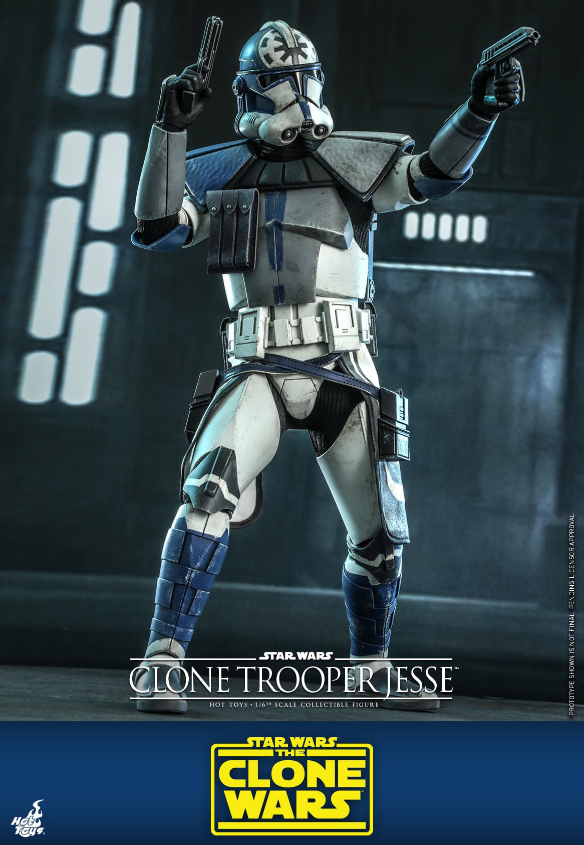 Hot Toys 1:6 Scale Star Wars : The Clone Wars™ - Clone Trooper Jesse™ Collectible Figure TMS064