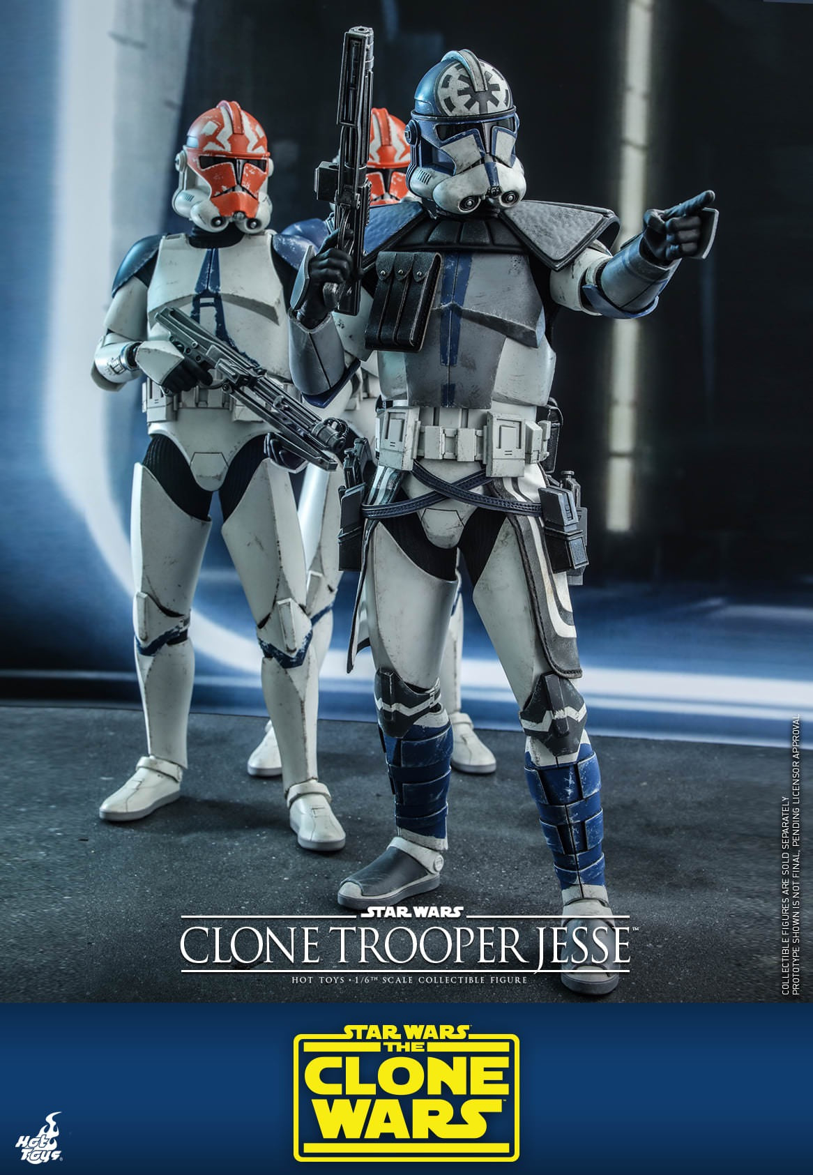 Hot Toys 1:6 Scale Star Wars : The Clone Wars™ - Clone Trooper Jesse™ Collectible Figure TMS064