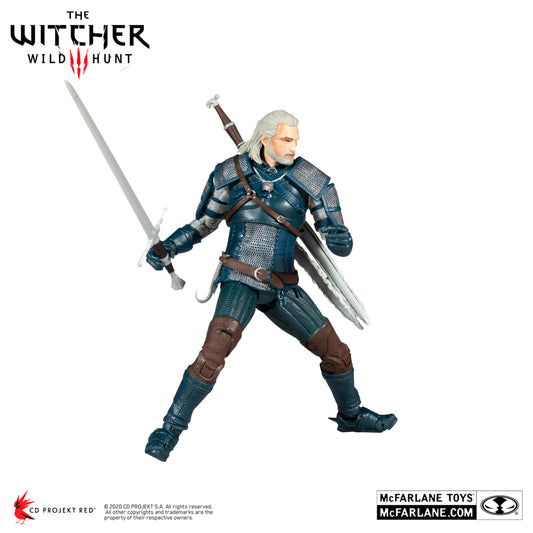 McFarlane Toys Witcher Gaming 7" Figure WV3 Geralt Of Rivia