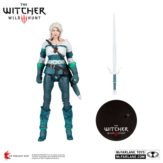 McFarlane Toys Witcher Gaming 7" Figure WV3 CIRI (ELDER BLOOD)