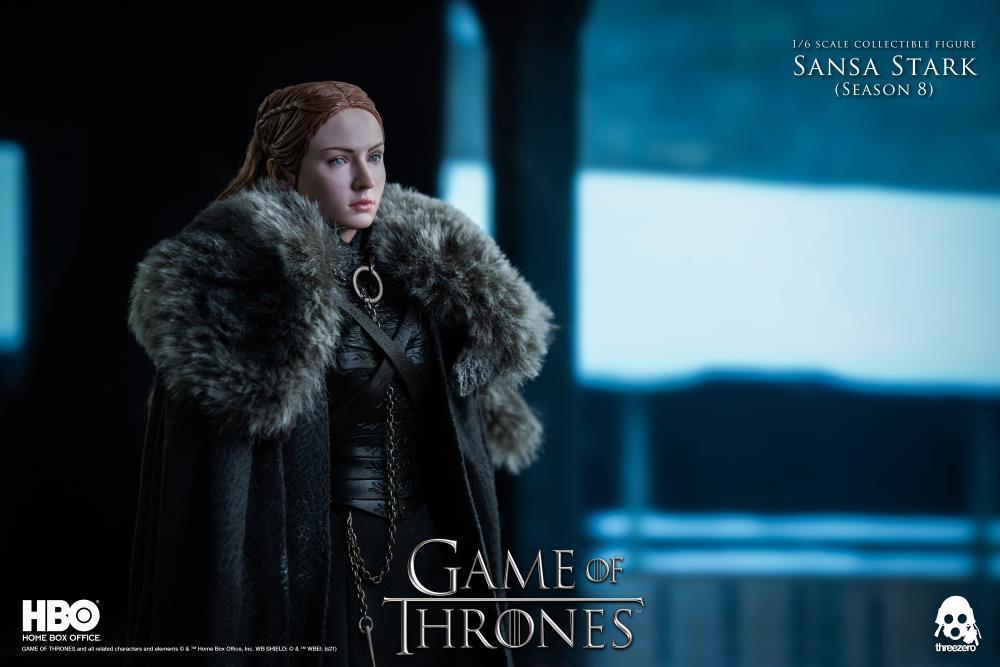 Threezero Game of Thrones Sansa Stark (Season 8) 1/6 Scale Figure