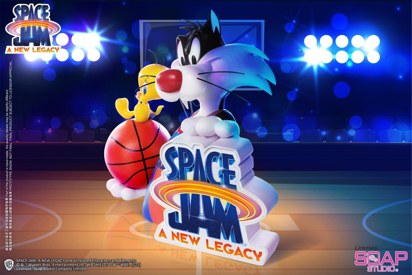 Soap Studio Space Jam : A New Legacy - Sylvester &amp; Tweety Bust Figure