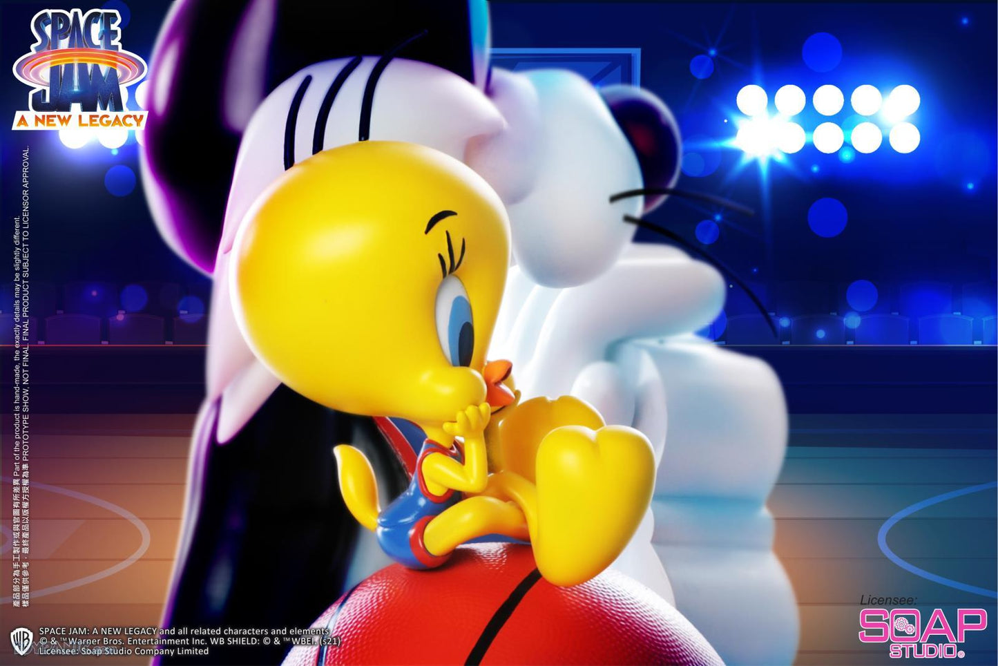 Soap Studio Space Jam : A New Legacy - Sylvester &amp; Tweety Bust Figure