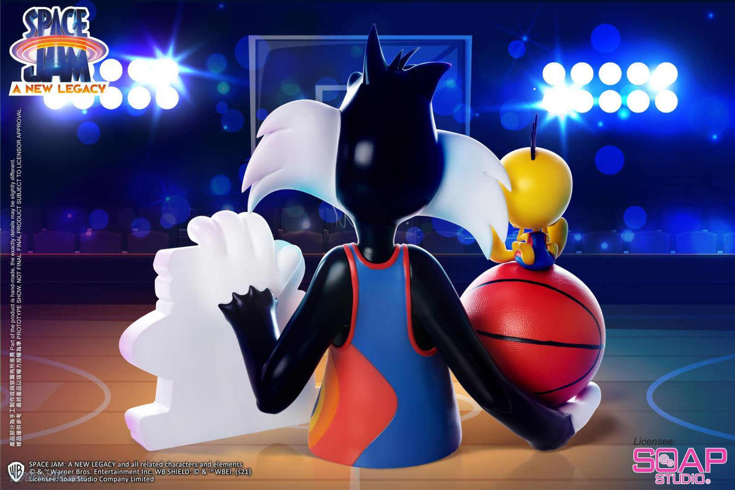 Soap Studio Space Jam : A New Legacy - Sylvester &amp; Tweety Bust Figure