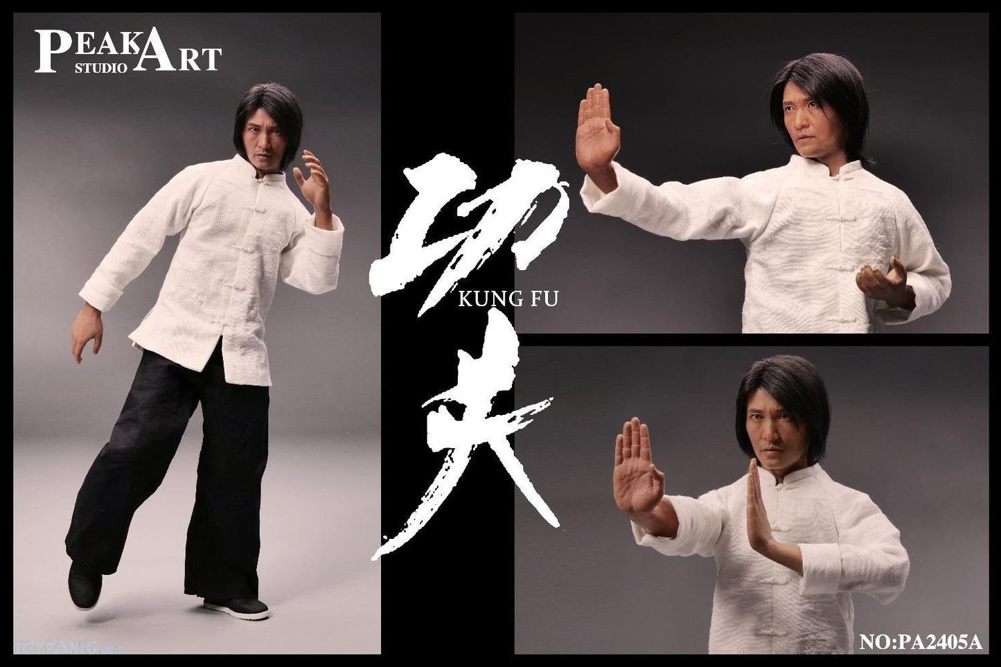 Peakart Studio Silicone Movable Series - Kung Fu (Kung Fu Master Edition) 1:6 Scale Collectible Figure PA2405A